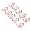 100pcs Santa Paper Clips Slip Resistance Cartoon Cute Lightweight Paperclips