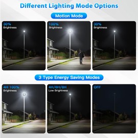 60W Solar Flood Light Outdoor Waterproof, 7000LM 6500K Motion Sensor LED Street Light, Dusk to Dawn Solar-Powered Lamp with Remote, Split Type Security Lighting with 13FT Cable for Parking Lot Yard