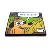 This is fine dog meme enamel pin