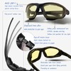 SOL PRO Powersport Sunglasses, Motorcycle Riding Safety Goggles, Night Vision,