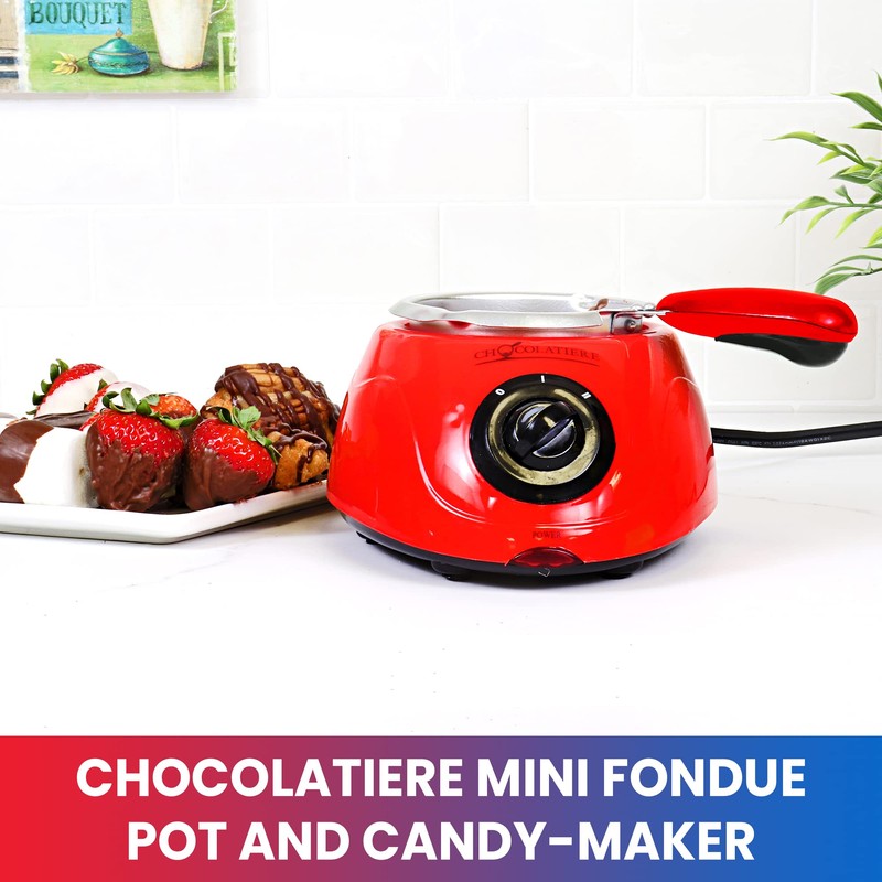 Total Chef Single Pot Chocolate Melter - Electric Candy Melting