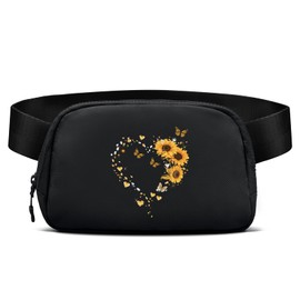 Belt Bag for Women, Viewm Waterproof Fanny Packs for Women Men Fanny Pack Crossbody Bags for Women with Adjustable Strap for Travel Fitness Running Hiking