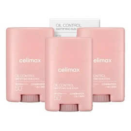 Set 3pz Celimax Sunstick Oil Control Mattifying Spf50+pa++++