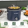 2 QT Small Slow Cooker, 3 Adjustable Temp, Upgraded Ceramic