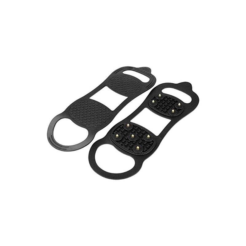 Highlander Snow Plus Ice Grippers Stretchable Thermoplastic Rubber Construction -