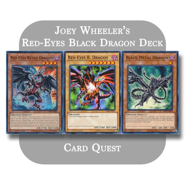 Yu-Gi-Oh! - Joey Wheeler's Complete Red-Eyes Black Dragon Fusion Deck