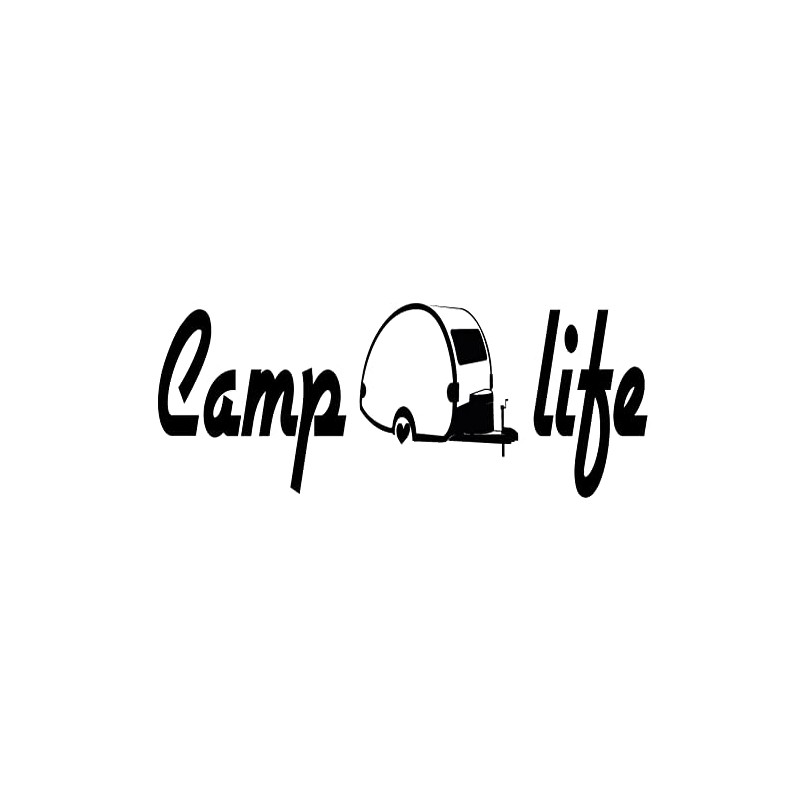 Campervan Outdoor Motorhome Camper Van Vinyl Decal Sticker Camp Life