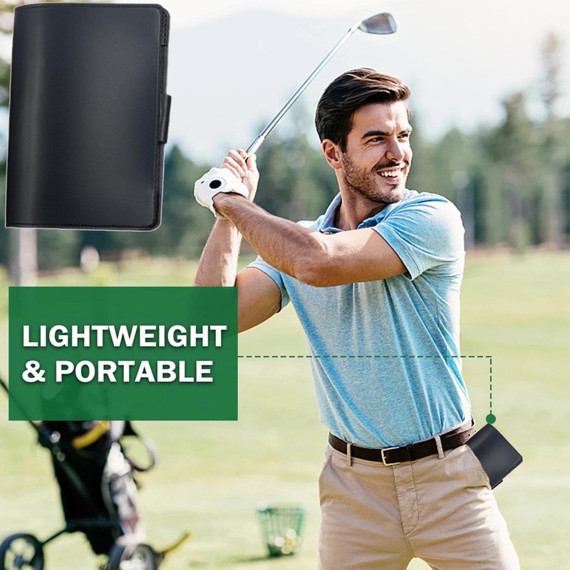 Golf Yardage Book Cover | Yardage Golf Scorecard Holder |