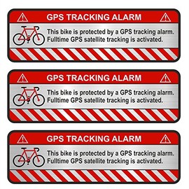 Finest-Folia 9x GPS sticker, bicycle, motorcycle, car alarm warning, anti-theft sticker tracker, secure.