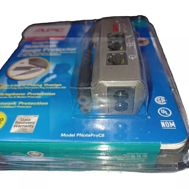 APC SurgeArrest Professional Notebook Pro Surge Protector 2 Prong Design