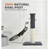 Made4Pets Cat Scratching Post 33", Tall Scratching Posts for Indoor