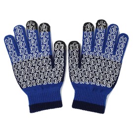 Soccer Junkie Calore+2 22FW (CP22D96), Stretchy Knit Gloves, Futsal, Soccer Knit Gloves, 21 Navy, F