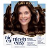 Clairol Nice'n Easy Permanent Hair Dye, 4 Dark Brown Hair
