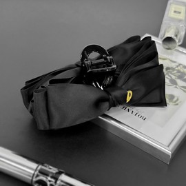 Burnaby Black Lumiere Clamp Pin / 버나비 블랙 루미에르 집게핀