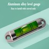 Aluminum alloy high-precision 180 degree adjustable level ruler, small level