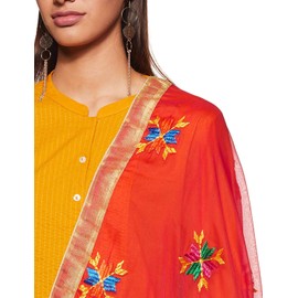 Weavers Villa Women's Indian Handicraft Ethnic Dupatta Embroided Dupatta Chunni/Stole/Scarf