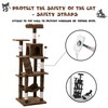 MWPO 63.8 inches Multi-Level Cat Tree for Large Cats with