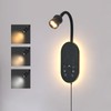 MOLUOLA LIGHTING Wall Reading Light, LED Book Lights for Reading