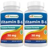 Best Naturals Vitamin B6 50 mg 250 Tablets (250 Count