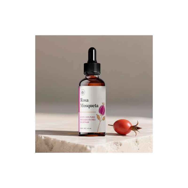 Árbora Aceite de Rosa Mosqueta puro anti-edad atenúa estrías y