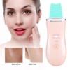 Ultrasonic Skin Scrubber Face Cleaning Vibration Massage Home Beauty MachinePink