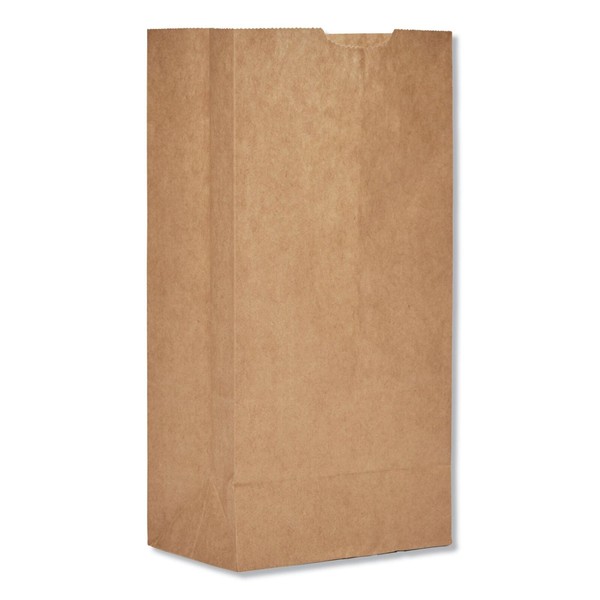 General Grocery Bag 3-1/8 X 5 X 9-3/4 Inch Kraft