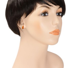 Sterling Silver and Baltic Honey Amber Earrings "Ewa"