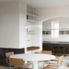 STARRYOL Modern Pendant Light LED Pendant Light Adjustable White 20
