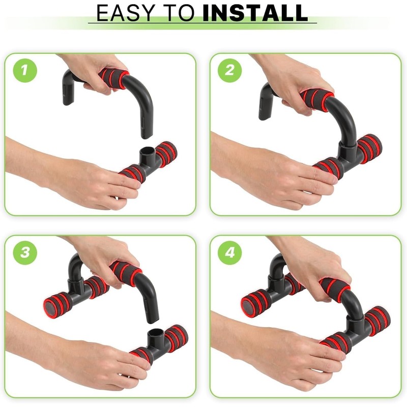 Push Up Handles (Red)