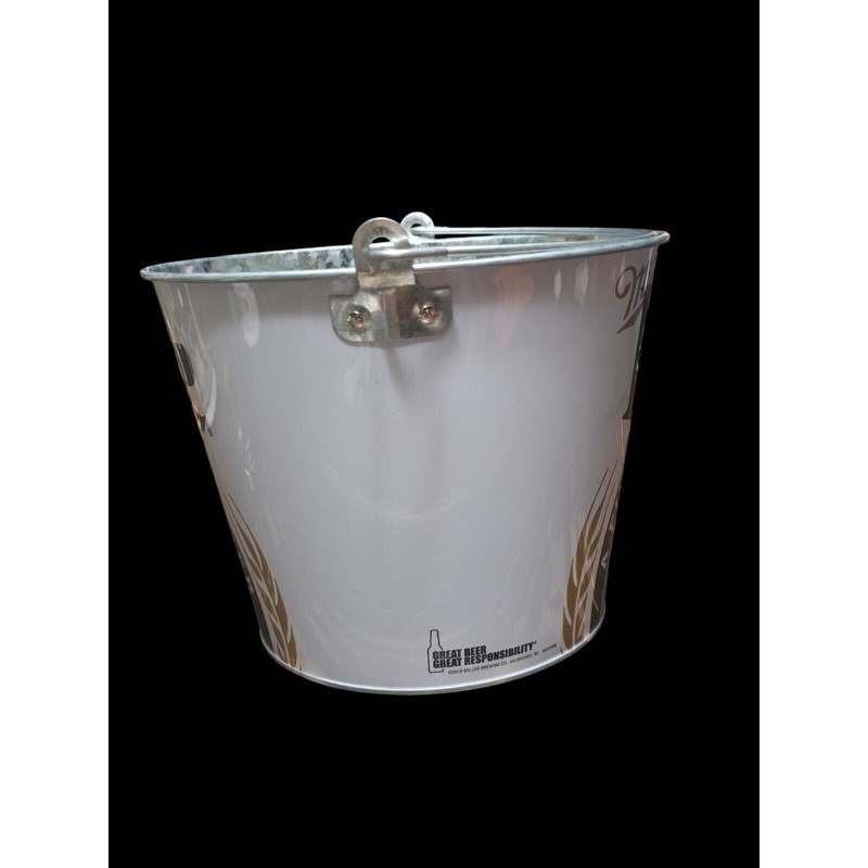 Miller Lite Brand Logo; 1.25 US Gallons "Beer Bucket" Galvanized