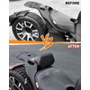 1Up Driver Backrest for Can-Am Ryker, Adjustable Angle Lumbar Support