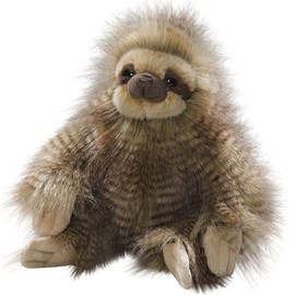 Carl Dick 3546 Sitting Sloth, Plush Toy, Cuddly Toy Approx. 25 cm