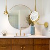 Make up Mirror Wall Mounted Lighted 10X Magnifying Hard Wired,