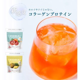 VICOLA Protein Miyako Supervised by VICOLA 1 Day Vitamins, Collagen, 11 Vitamins Blended, Pineapple Flavor, Nutritional Functional Food, Multivitamins, Dietary Fiber, No Artificial Sweeteners, Made in