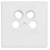 Axing SZU 2-00 cover plate for antenna wall outlet socket,