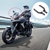 1 Pair Motorcycle Windshield Windscreen Adjusters Kit, CNC Aluminum Alloy