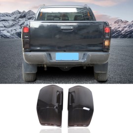 Nicecar-88 Car Tail Light Protection Blackened Cover Fits For Ford Ranger 2015-2022
