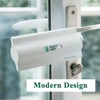 French Patio Door Security Lock for Straight Double Hinged Swing
