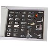 Tofficu 32pcs Sewing Machine Presser Foot Home Sewing Machine The