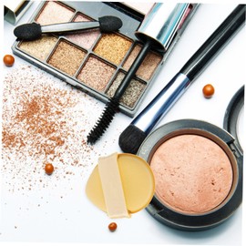 Baluue 6pcs Soft Powder for Makeup Versatile Face Application Sponges for Loose Powder Compact Beauty Tools for Effortless for Dry Wet Use