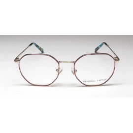 Kendall & Kylie New Kendall + Kylie Optical Frame Eyeglasses  KKO196G Dezi Red  50-18-140 w Case