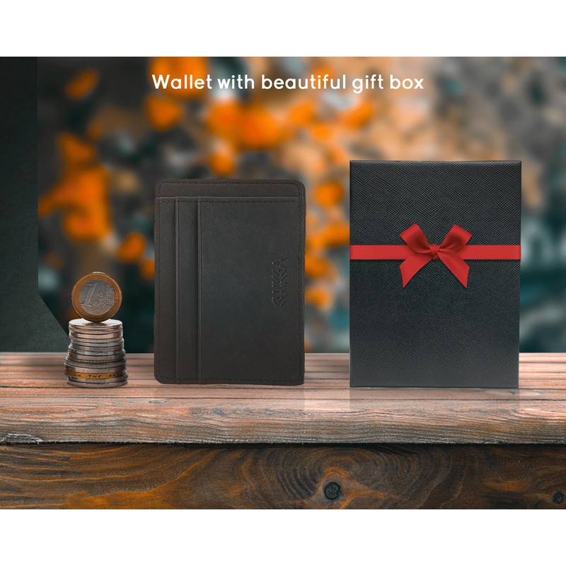 KAGUOl Magic Wallet, Wallet with Coin Compartment, Magic Wallet, Smart
