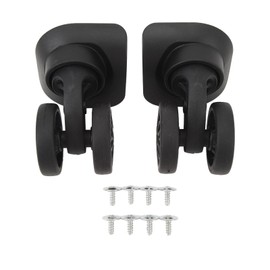 Alomejor Universal Luggage Suitcase Wheels Spare Parts Replacement Double Row Wheels Swivel Wheel