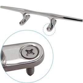 YANYUCB Boat Cleat Open Base 316 Stianless Steel Hardware Dock Cleat Mooring Marine for Boat,Decor,Yacht,Deck(10 Inch 4 Pack)