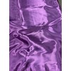 Premium Bridal Wedding Satin Charmeuse Fabric (Plum), 60 Yards