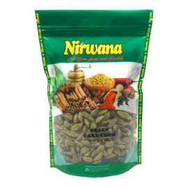 NIRWANA GREEN CARDAMOM WHOLE 14 oz (396g)