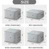 Space-saving compressing organiser, pack of 2 compressing bags, self-compressing movable
