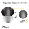 uxcell Measuring Cup 2000ml 64OZ, 2 Measuring Scales, Including ML