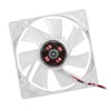 80mm Silent LED PC Cooling Fan 12V 4Pin 2500 RPM