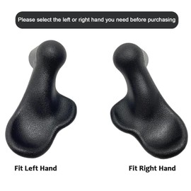 Orthopedic Walking Cane Replacement Handgrip Fits 7/8" Crutch Pipe for Carpal Tunnel Syndrome, Arthritis, Not Include Cane (Left Hand)